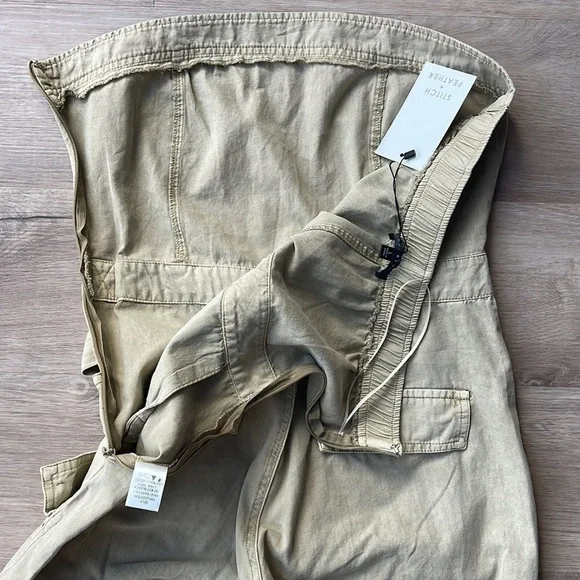 NWT Stitch and Feather Utility Cargo Jumpsuit size L - Picture 12 of 12